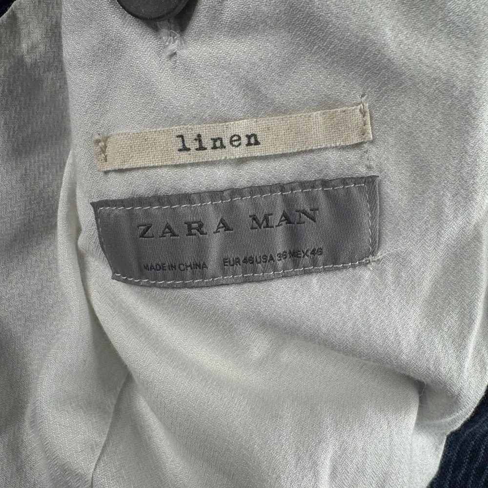 Zara man linen